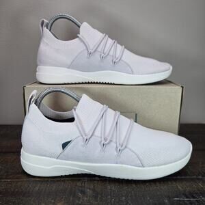 Vessi Cityscape Classic Womens Size 8 Lace Up Waterproof Shoes Birch White